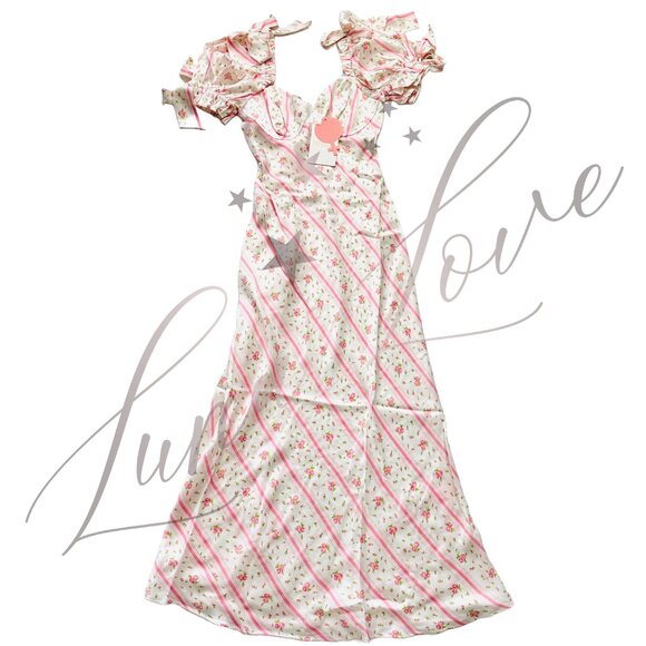 SELKIE The Pillow Fight Poet Slip Dress NWT - Picture 4 of 13